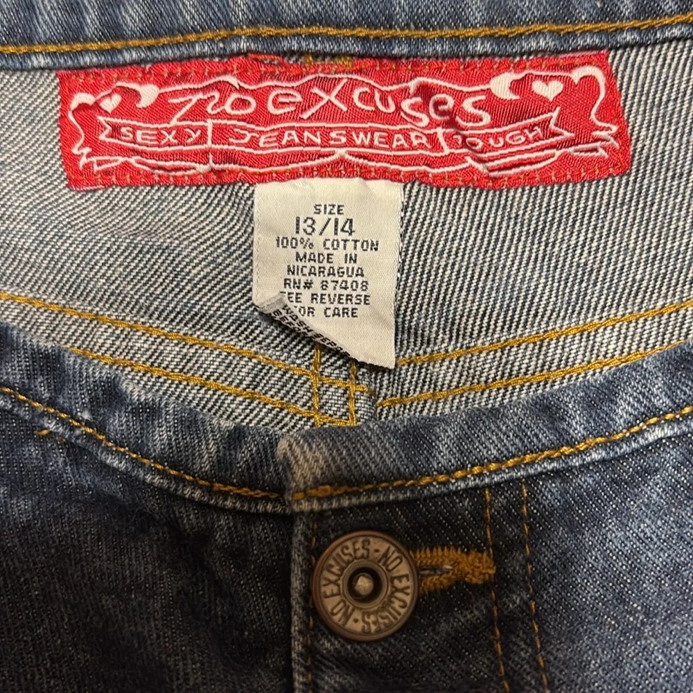 No Excuses Jeans Size 13/14 Measurements in pics